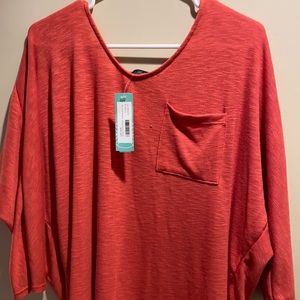 Laila Jayde Front Pocket Knit Top